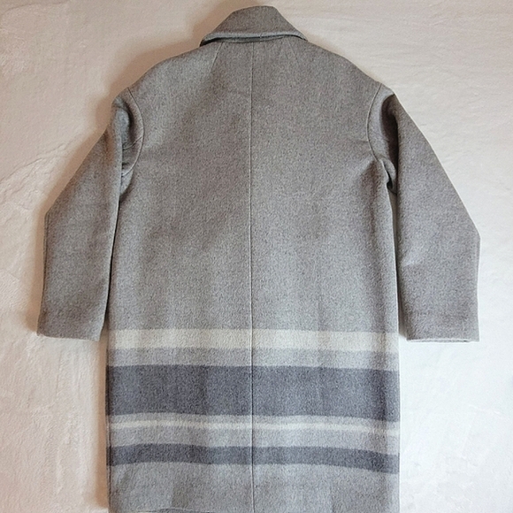 Banana Republic Oversized Wool Coat M-L NWOT - Picture 2 of 10